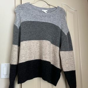 H&M striped sweater